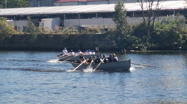 Team of the Kaliningrad Department of the North-West Basin Branch took second place in the Milya Vityazya rowing regatta 