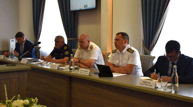 Director of the Azov Basin Branch takes part in the meeting on transportation of the Rostov Port JSC port capacities