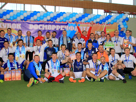 FSUE “Rosmorport” team takes part in international charity five-a-side game “Rosmorrechflot Cup”