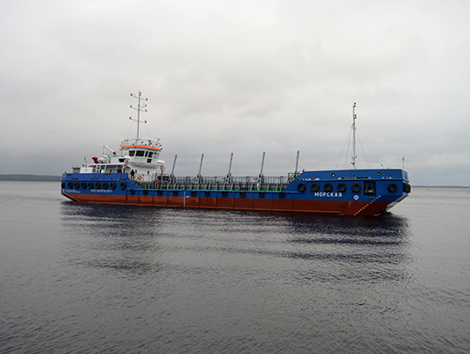 FSUE “Rosmorport” accepts Morskaya self-propelled mud boat
