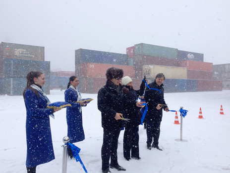 FSUE “Rosmorport” Executive Director  Takes Part in the Handling Terminal Opening Ceremony in Murmansk