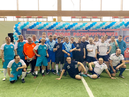 FSUE “Rosmorport” teams take part in futsal tournament