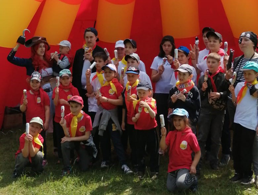 Employees of FSUE "Rosmorport" congratulated the pupils of the sponsored rehabilitation center "Astarta" on the International Children's Day