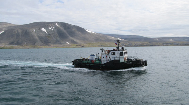 Tariffs on towage services rendered by the Anadyr Branch amended