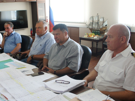 FSUE “Rosmorport” General Director Visits Astrakhan Branch