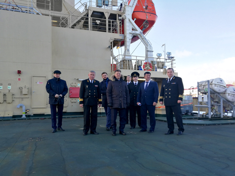Novorossiysk Icebreaker Takes Part in the Arctic Forum “The Arctic Region – Territory of Dialogue”