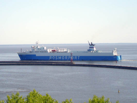 FSUE “Rosmorport” establishes a railway ferry traffic on the Ust-Luga seaport – Baltiysk (Kaliningrad seaport) ferry line