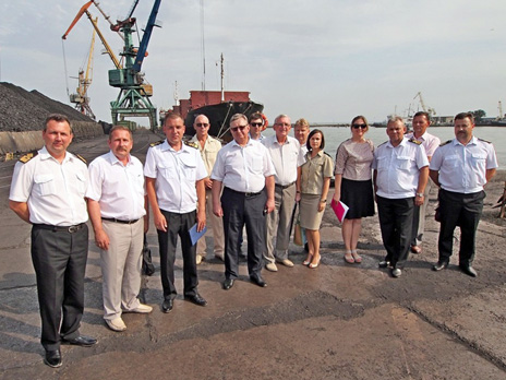 FSUE “Rosmorport” Executive Director Visits Azov Basin Branch