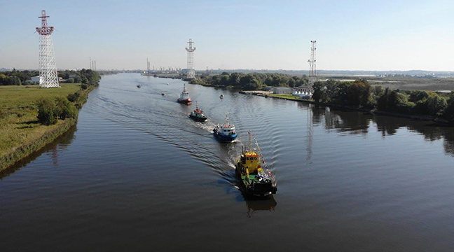 Kaliningrad Sea Channel is 120 years old