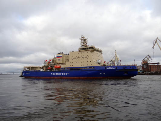Viktor Chernomyrdin icebreaker successfully ends sea trials
