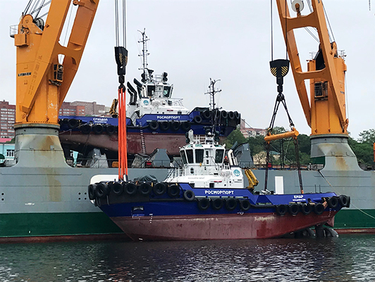 FSUE “Rosmorport” fleet replenished by new vessels