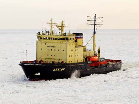 Information on FSUE “Rosmorport” icebreaker support in Russian seaports as of December 17, 2018