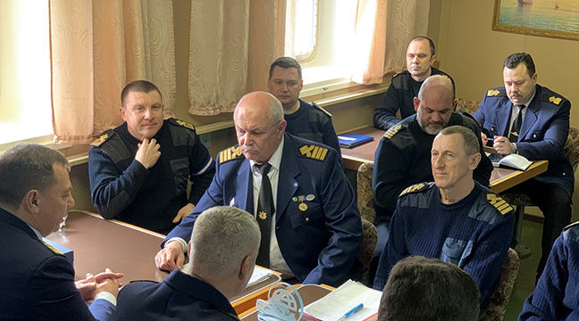 Working meeting on summing up the results of winter navigation period of 2020-2021 in the seaports of Azov, Rostov-on-Don, and Taganrog