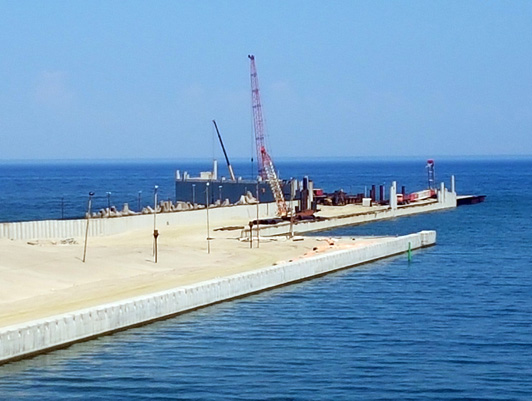 Field conference on implementation of the international sea terminal construction project in the Kaliningrad seaport