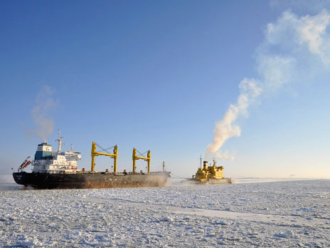 Information on FSUE “Rosmorport” icebreaker support in Russian seaports as of February 2