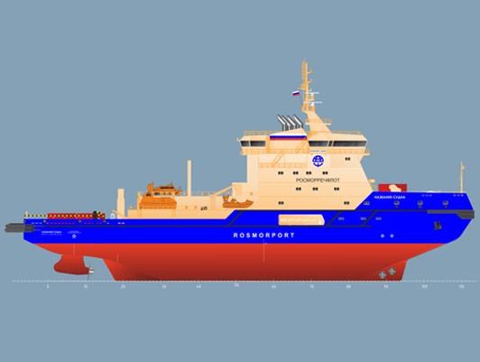 FSUE “Rosmorport” signs a contract with Onego Shipyard for the construction of two innovative dual-fuel icebreakers