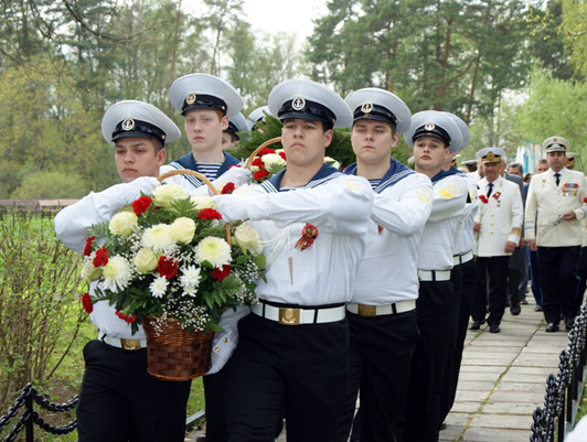 Solemn event devoted to paying tribute to dead soldiers held in FSUE “Rosmorport” Moscow Region’s Moryak recreation and retreat center