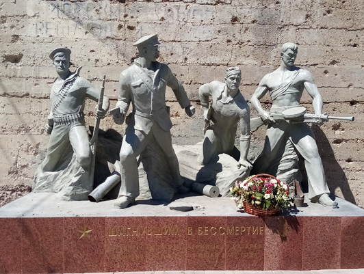 FSUE "Rosmorport" participates in the creation of a memorial to the heroes of Sevastopol