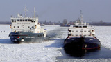Icebreaker support starts in the seaports of Astrakhan and Olya