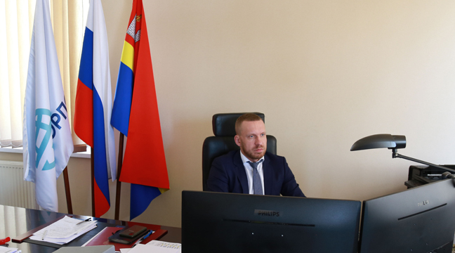 Deputy Director of the North-Western Basin Branch of FSUE "Rosmorport" - Head of the Kaliningrad Department Andrei Moshkov participates in the online conference "4th Entrepreneurs Day: Russia in Mecklenburg-Vorpommern (Germany)"