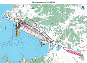 План строительства зернового терминала в морском порту Зарубино