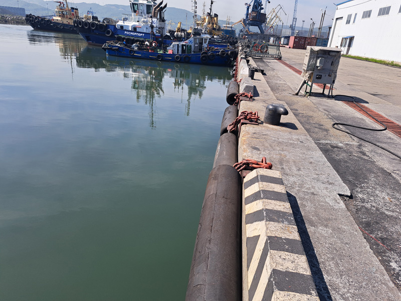 Berth No. 29 in the seaport of Vostochny Berth No. 29 in the seaport of Vostochny
